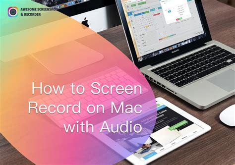 does screen recording on mac record audio does it also capture the background noise?